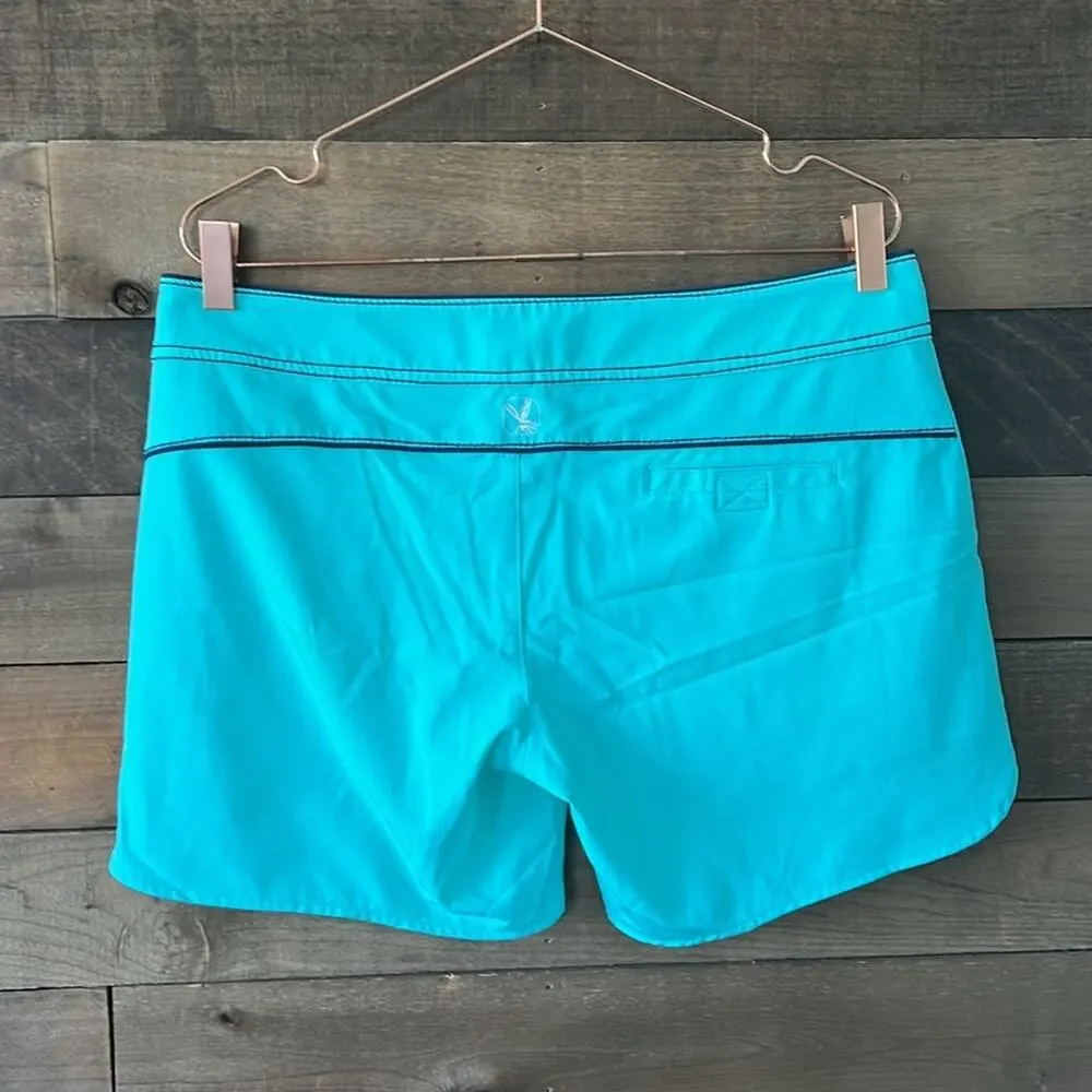 Carve Designs Women's Noosa Short in Teal - Picture 3 of 8